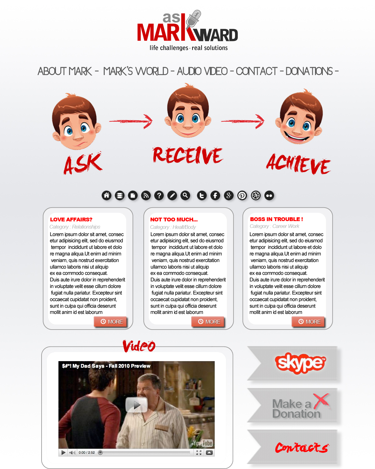 Wordpress Design by Tomas Celotto for nu*design LLC | Design #835670