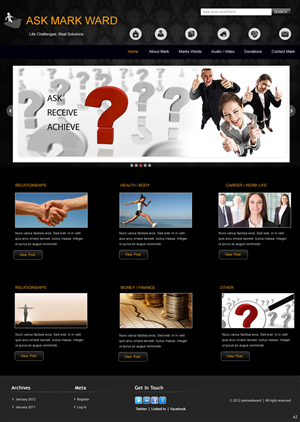 Wordpress Design by pb for nu*design LLC | Design: #834313