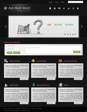 Wordpress Design by pb for nu*design LLC | Design: #835754