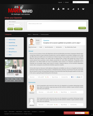 Wordpress Design by pb for nu*design LLC | Design: #839649