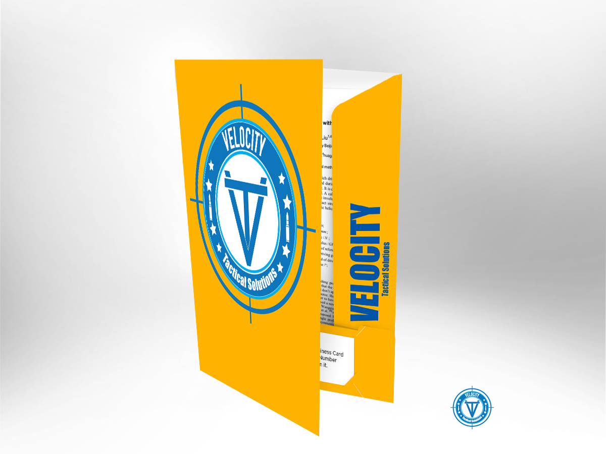 Logo-Design von Filip M für Velocity Tactical Solutions | Design #3420074