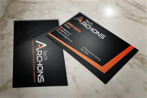 Tech Archons Inc. IT Services and Sales | Business Card Design by MT