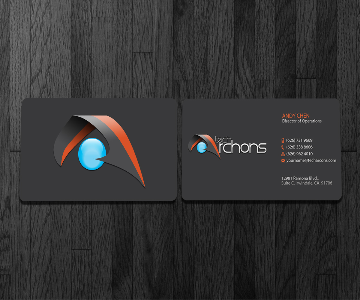 Business Card Design by Sarah Haroon for Tech Archons Inc. | Design #3333983