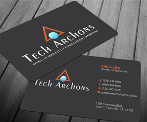 Design de Carte de Visite par Sarah Haroon pour Tech Archons Inc. | Design : #3392888