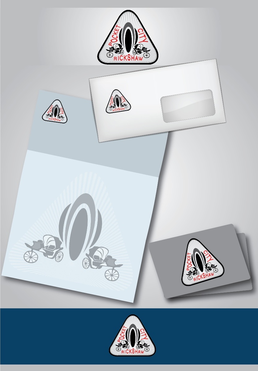 Logo Design by AKG for Rocket City Rickshaw | Design #3350693