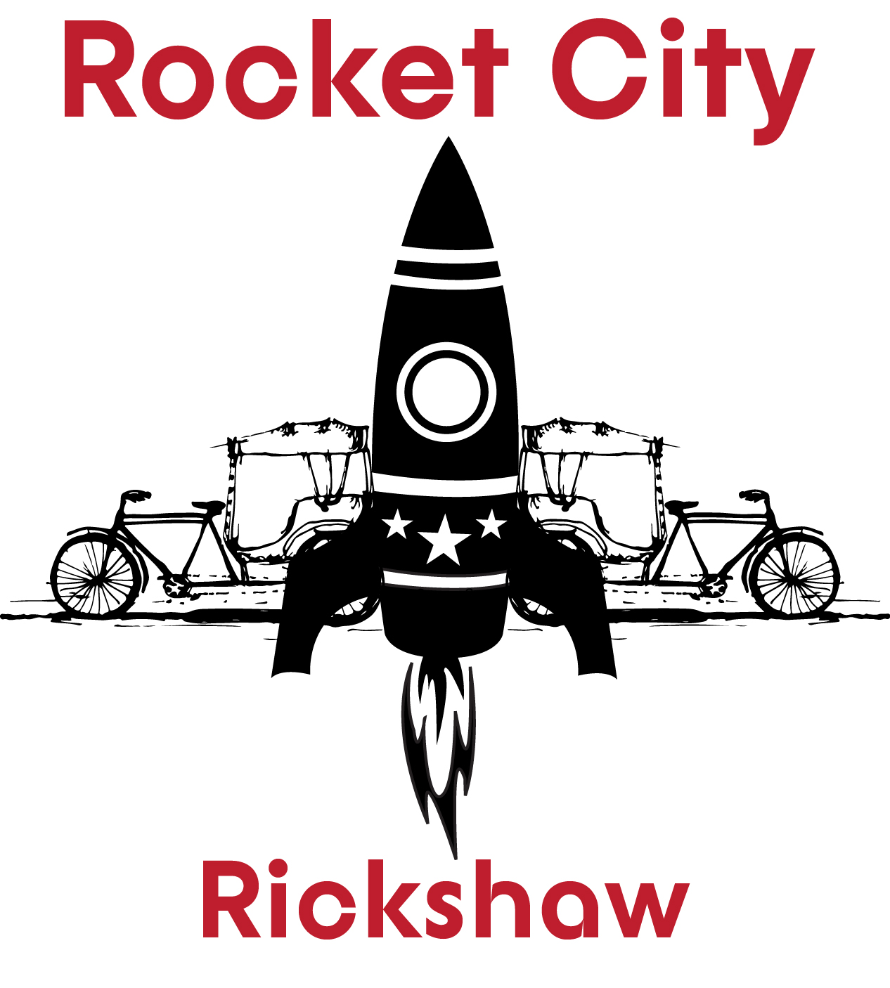 Logo Design by cicu for Rocket City Rickshaw | Design #3333812