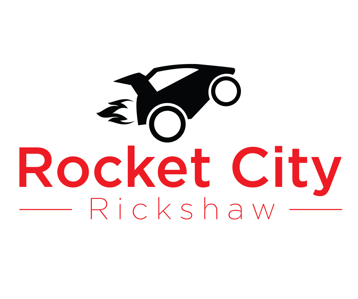 Logo Design by acid-chezzter for Rocket City Rickshaw | Design #3336160