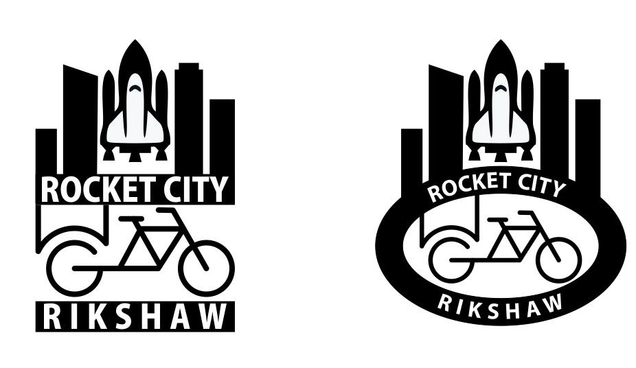 Logo Design by sunilchavan.sac for Rocket City Rickshaw | Design #3333016