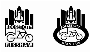 Diseño de Logo por sunilchavan.sac para Rocket City Rickshaw | Diseño #3333016