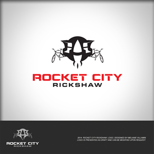Diseño de Logo por mvillamin para Rocket City Rickshaw | Diseño #3344219