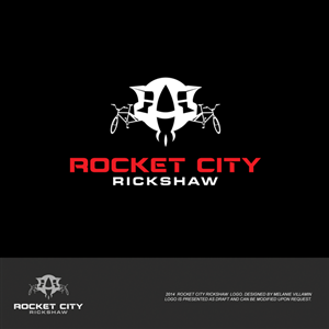Logo Design by mvillamin for Rocket City Rickshaw | Design: #3344221