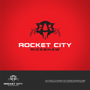 Logo Design by mvillamin for Rocket City Rickshaw | Design: #3344225