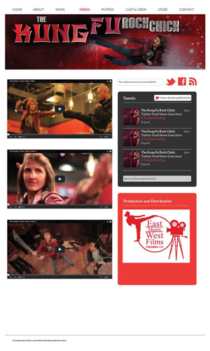 Web Design by vrdesignaid for East Meets West Films | Design: #3569939
