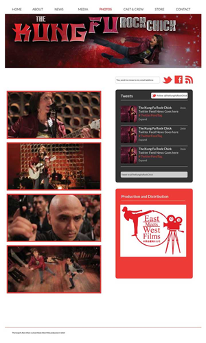 Web Design by vrdesignaid for East Meets West Films | Design: #3569952