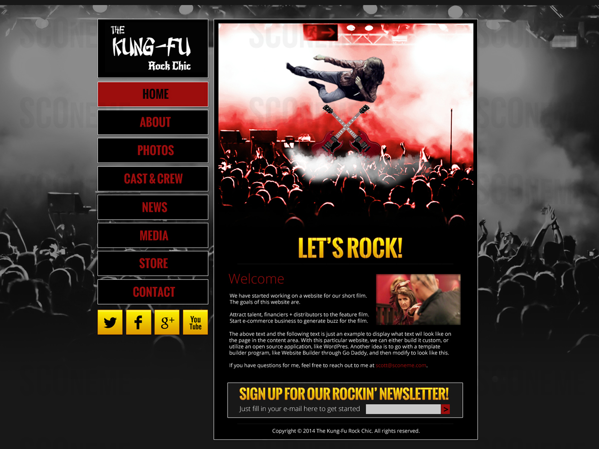 Web Design by SCOneme for East Meets West Films | Design #3392333