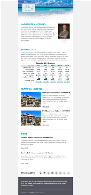 Newsletter-Design von Emmanuel für Cogent Technologies | Design: #3387444