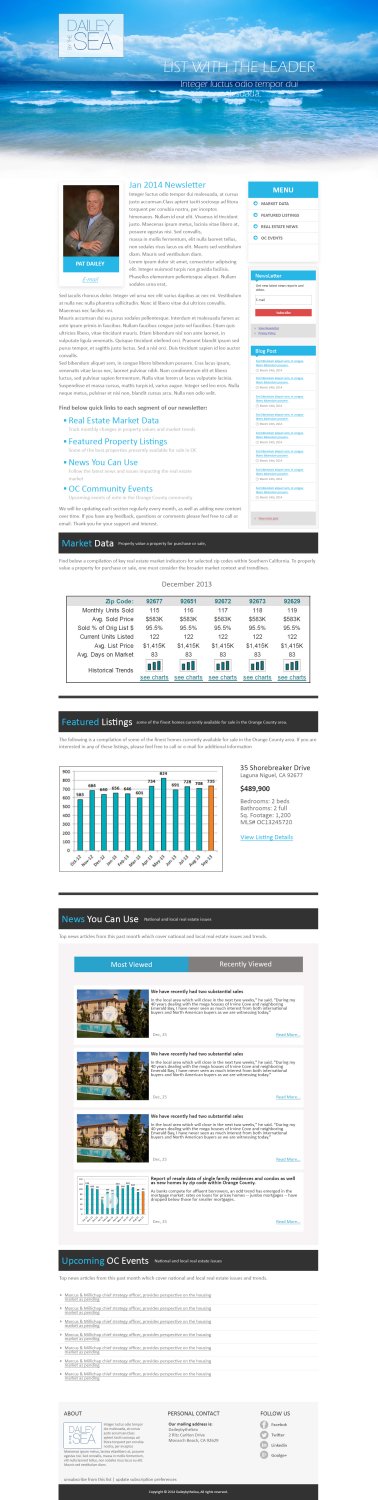 Design de Newsletter par TechWise pour Cogent Technologies | Design #3359424