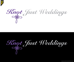 Logo Design by poisonvectors for Knot Just Weddings | Design: #3369498
