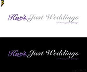 Logo Design by poisonvectors for Knot Just Weddings | Design: #3370206