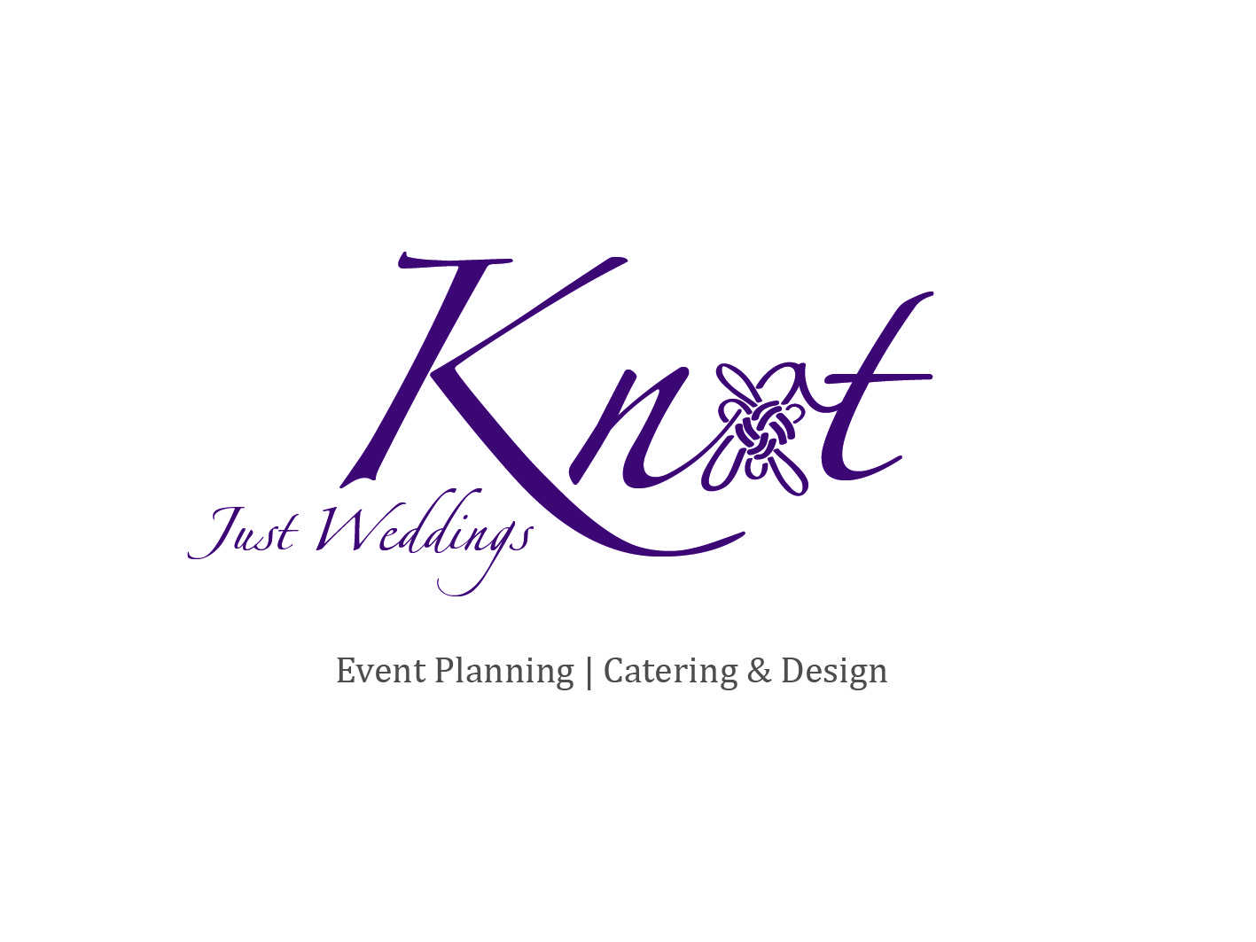 Logo Design by KINGU for Knot Just Weddings | Design #3422444