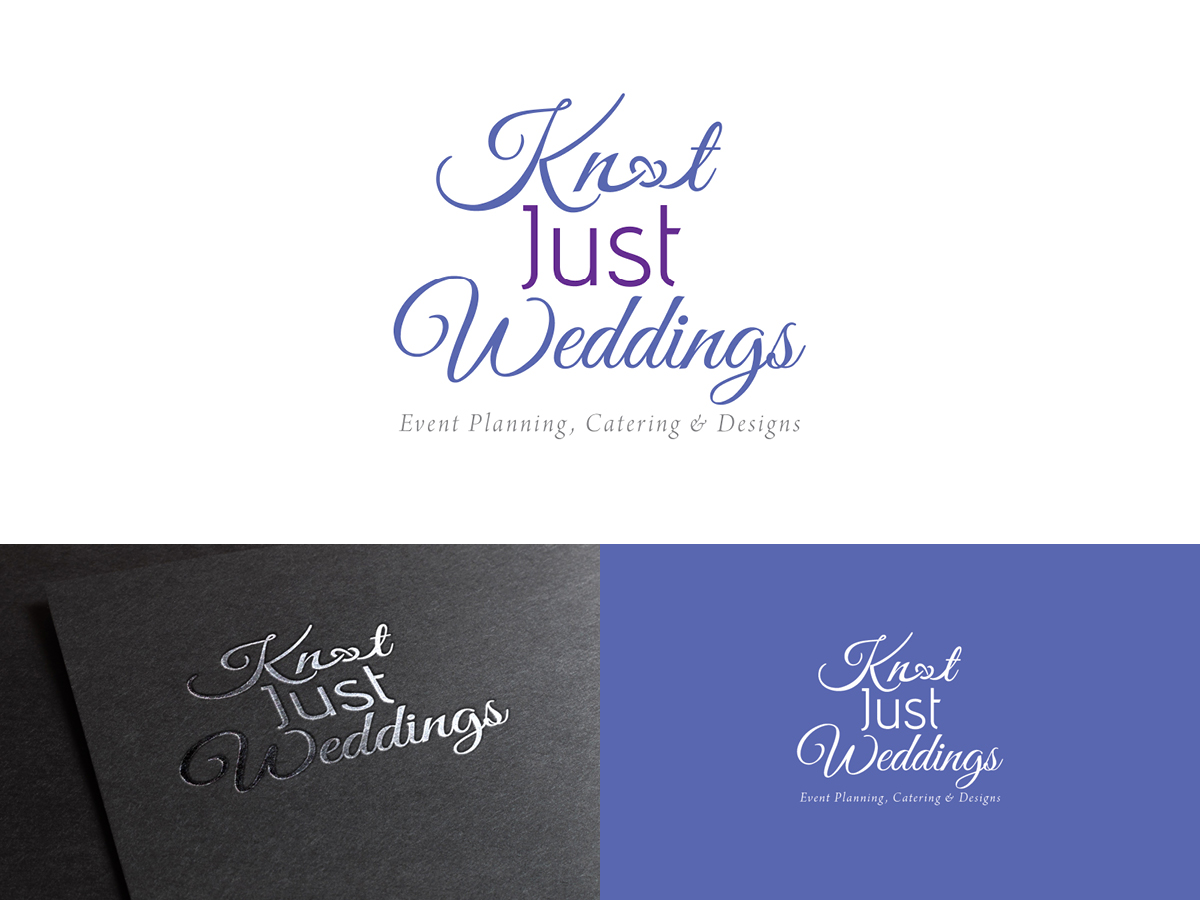 Logo Design by The Logo Guy for Knot Just Weddings | Design #3332078