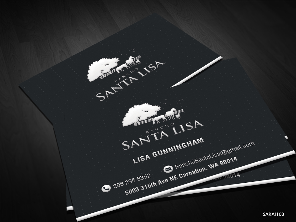Business Card Design by Sarah Haroon for this project | Design #3343158