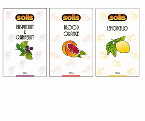 Label Design by mmalon for Solis Beverages Holding Pty Ltd | Design #3349178