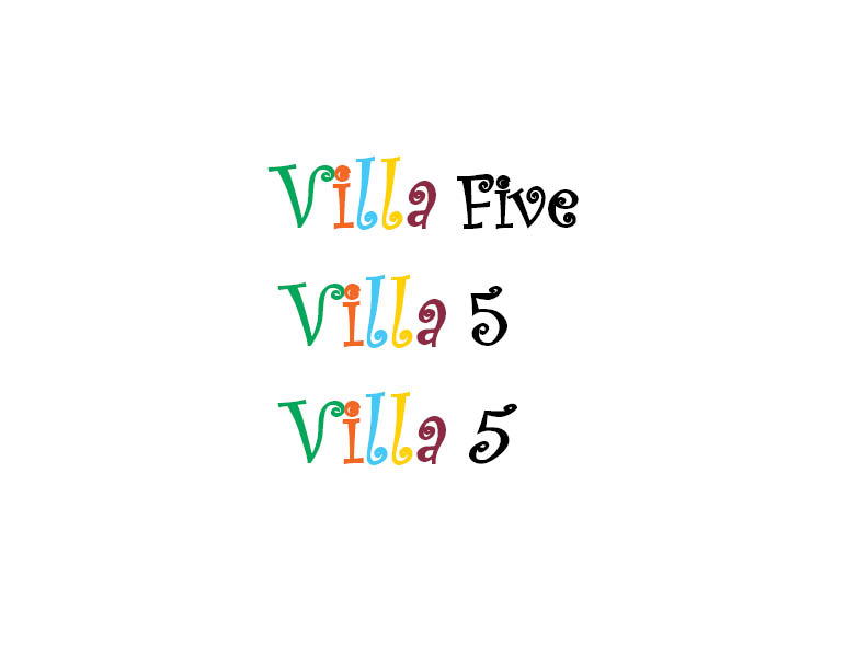 Design de Logo par N. Ducharme pour Villa Five | Design #3413677