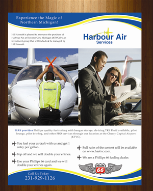 Flyer Design by harmi_199 for Hill Aircraft | Design: #3338003