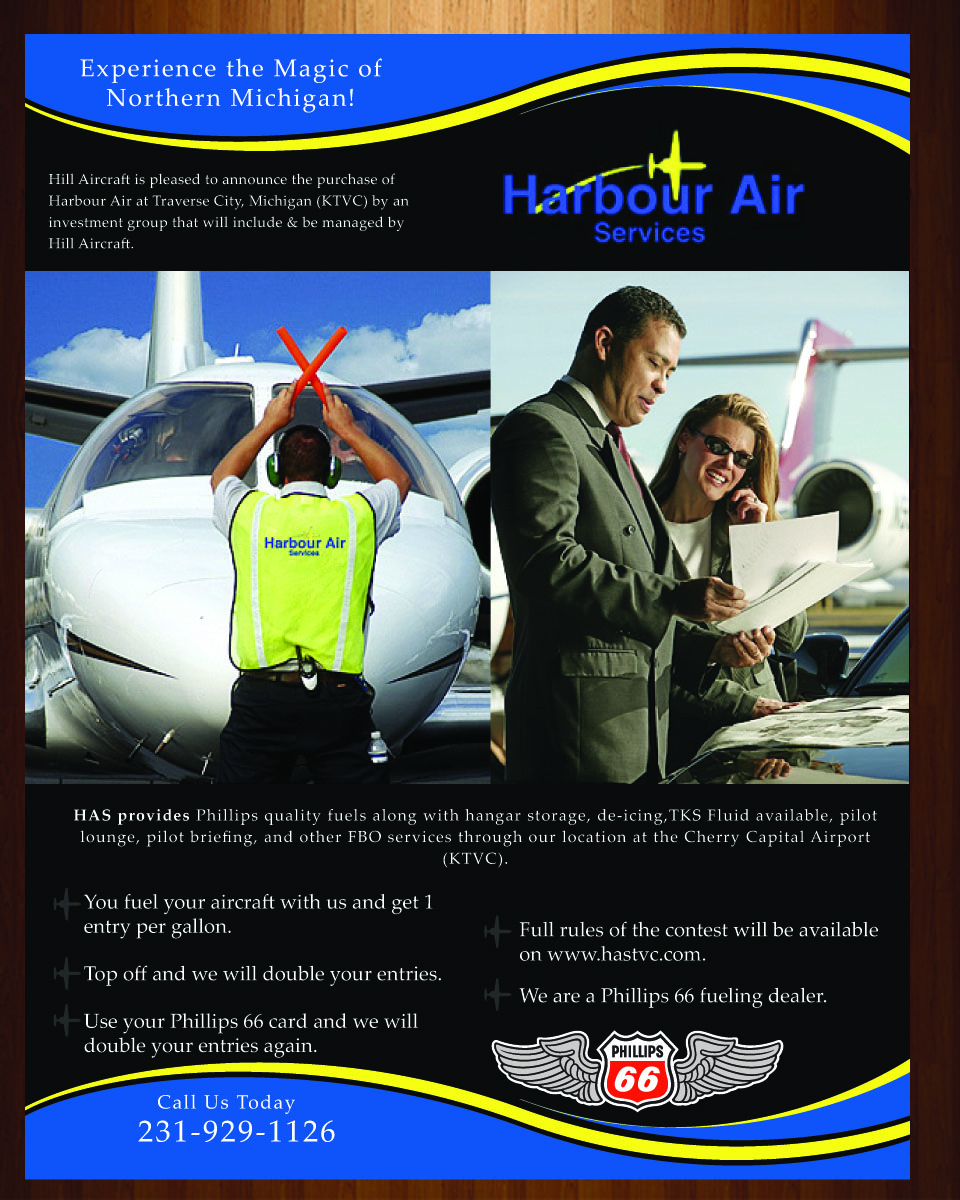 Diseño de Flyer por harmi_199 para Hill Aircraft | Diseño #3338006