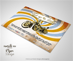Flyer Design by Mahmoud Shahin for Hill Aircraft | Design: #3338012
