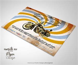 Flyer Design by Mahmoud Shahin for Hill Aircraft | Design: #3338135