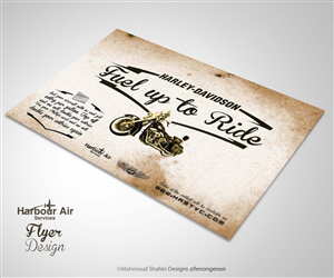 Flyer Design by Mahmoud Shahin for Hill Aircraft | Design: #3338141