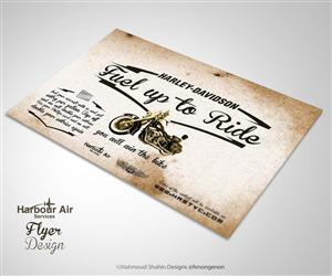 Flyer Design by Mahmoud Shahin for Hill Aircraft | Design: #3340343