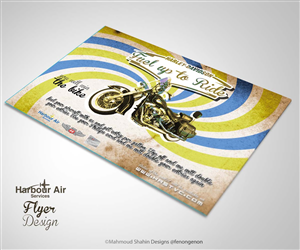 Flyer Design by Mahmoud Shahin for Hill Aircraft | Design: #3340352