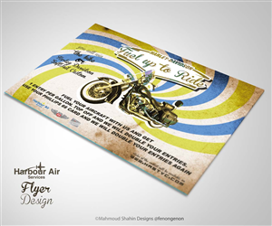 Flyer Design by Mahmoud Shahin for Hill Aircraft | Design: #3343616