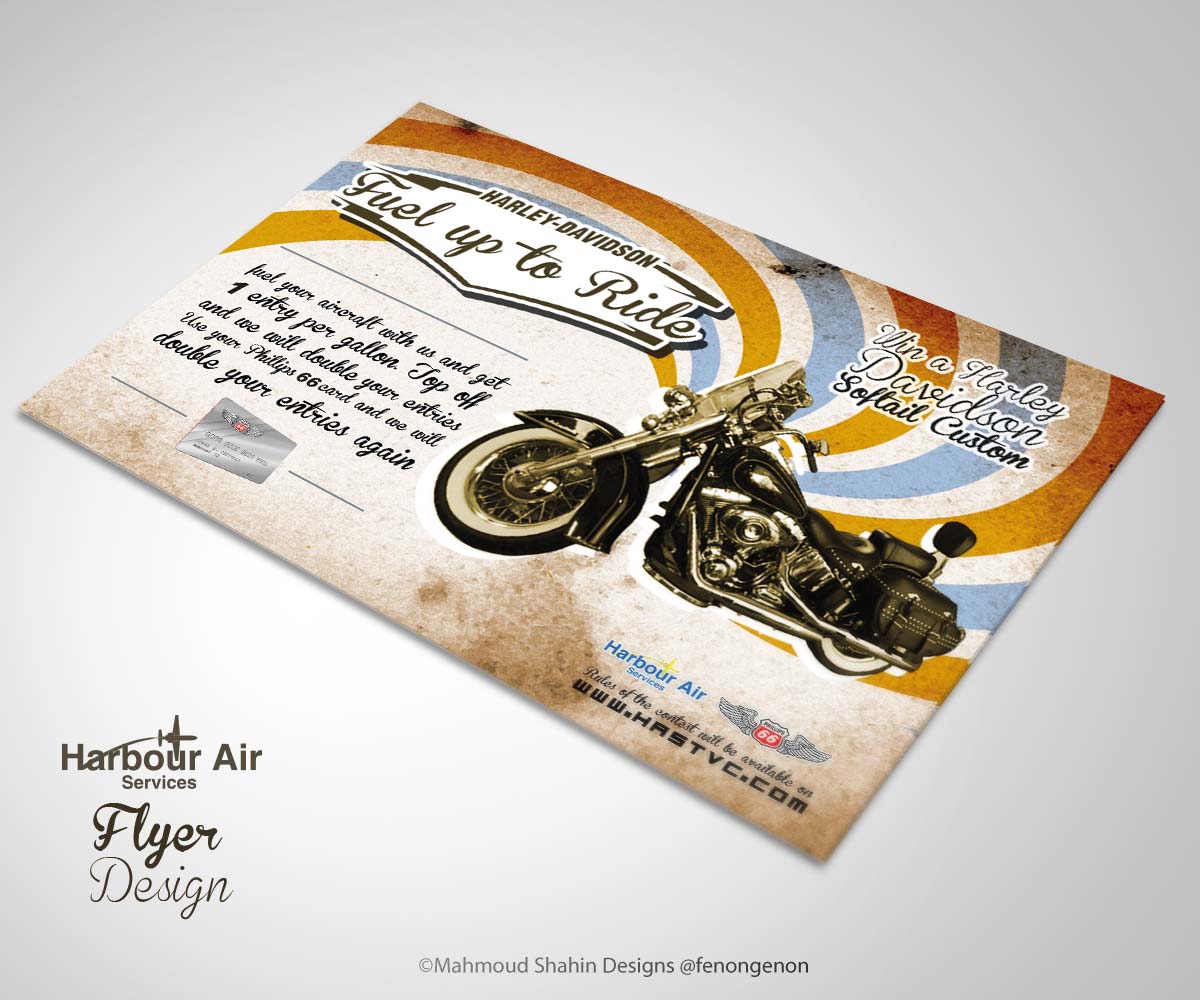 Flyer Design by Mahmoud Shahin for Hill Aircraft | Design #3357123
