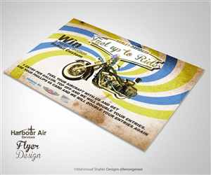 Flyer Design by Mahmoud Shahin for Hill Aircraft | Design: #3357132