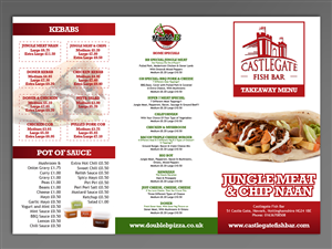 Menu Design by Toblindfoldher Graphic Design for this project | Design: #3368232