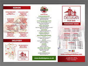 Menu Design by Toblindfoldher Graphic Design for this project | Design: #3375449