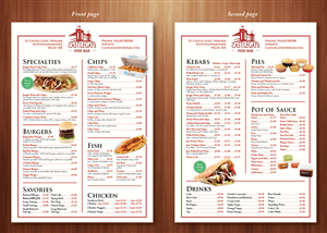 Menu Design by Ekanite for this project | Design: #3372889