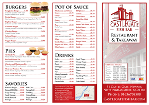 Menu Design by Ekanite