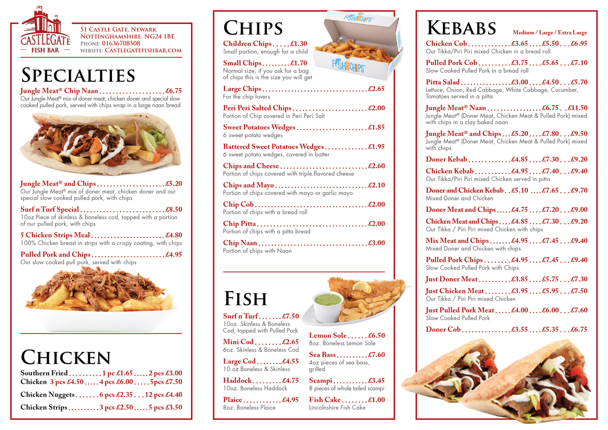 Menu Design by Ekanite for this project | Design #3379075