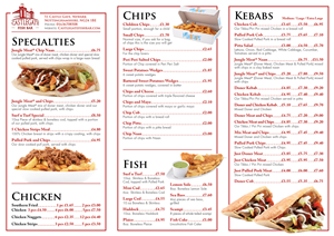 Menu Design by Ekanite for this project | Design: #3379075