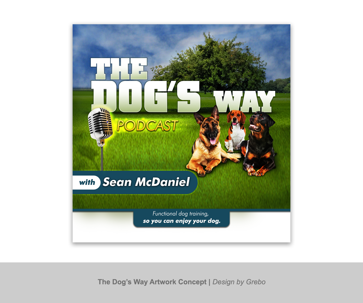 Podcast Design by Grebo for Seattle Family Dog Training | Design #3357592