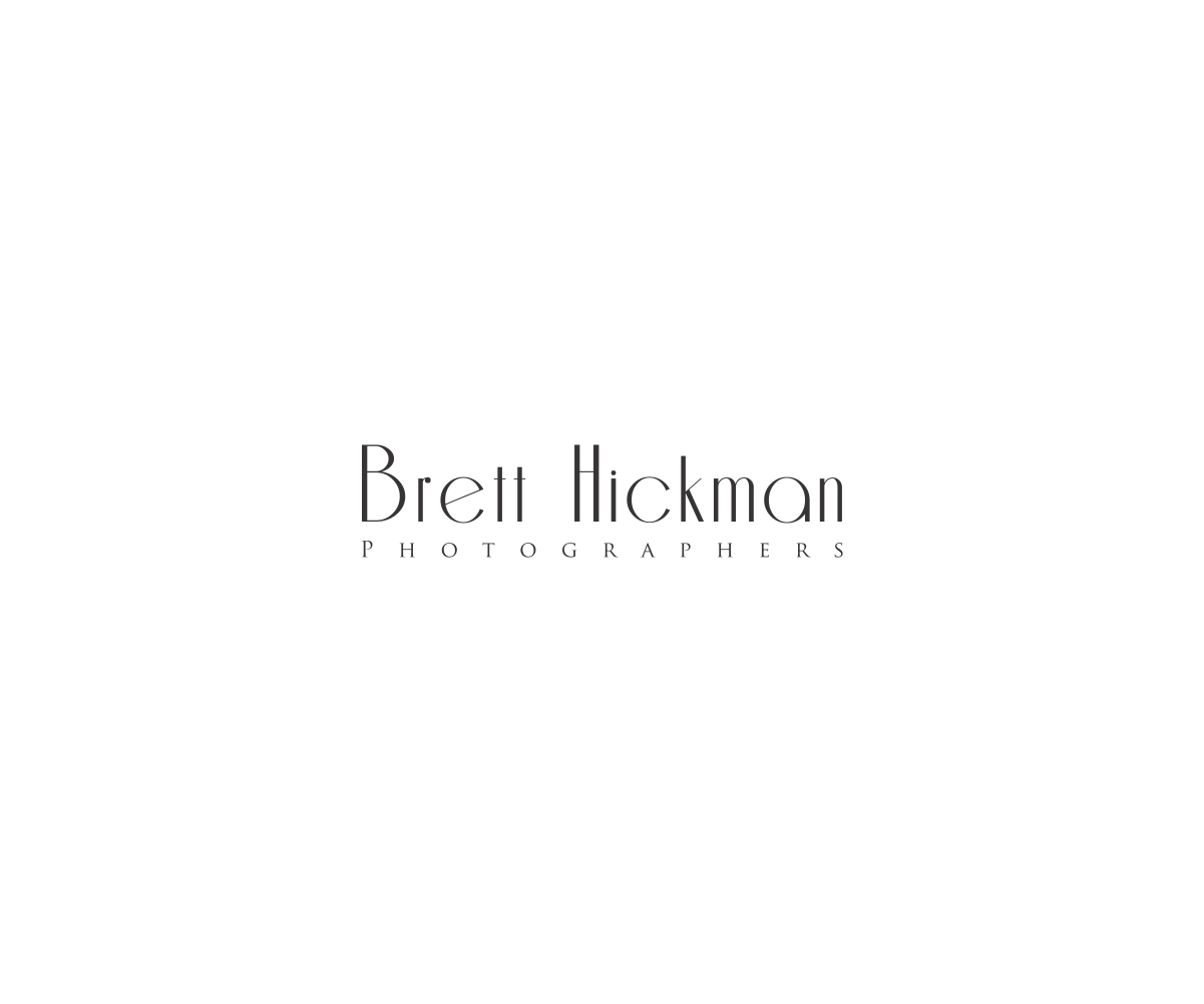 Diseño de Logo por Mandarina para Brett Hickman Photographers | Diseño #3353878