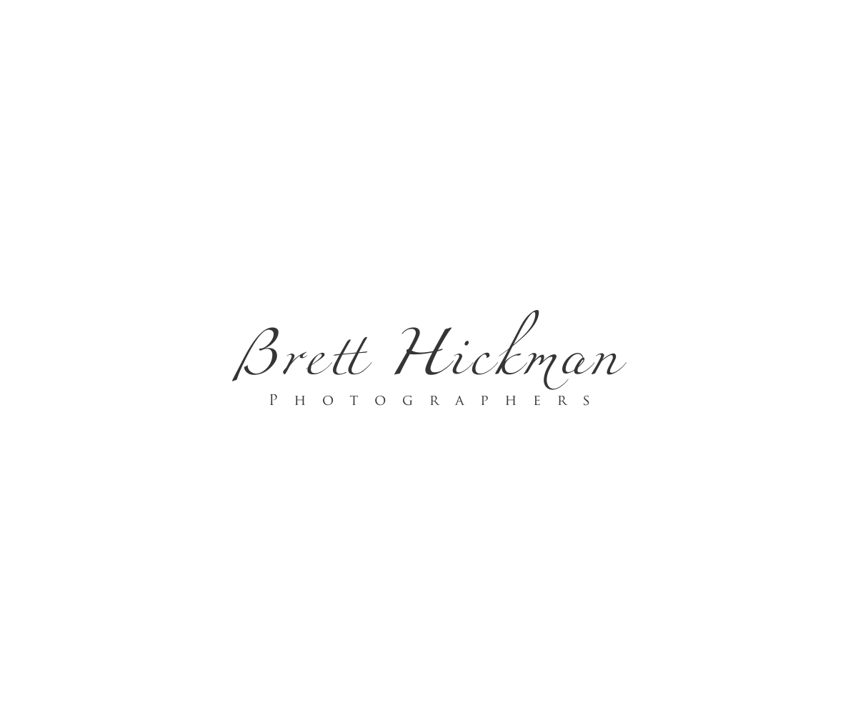 Diseño de Logo por Mandarina para Brett Hickman Photographers | Diseño #3353970