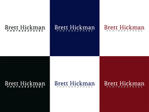 Diseño de Logo por nreimer para Brett Hickman Photographers | Diseño: #3346824