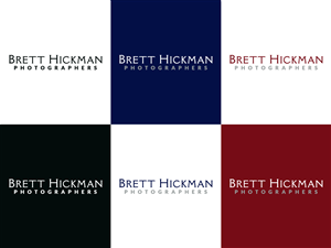 Diseño de Logo por nreimer para Brett Hickman Photographers | Diseño: #3346828