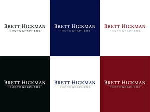 Diseño de Logo por nreimer para Brett Hickman Photographers | Diseño: #3346830